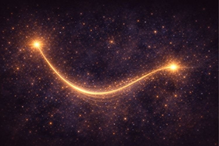 Double slit experiment illustration